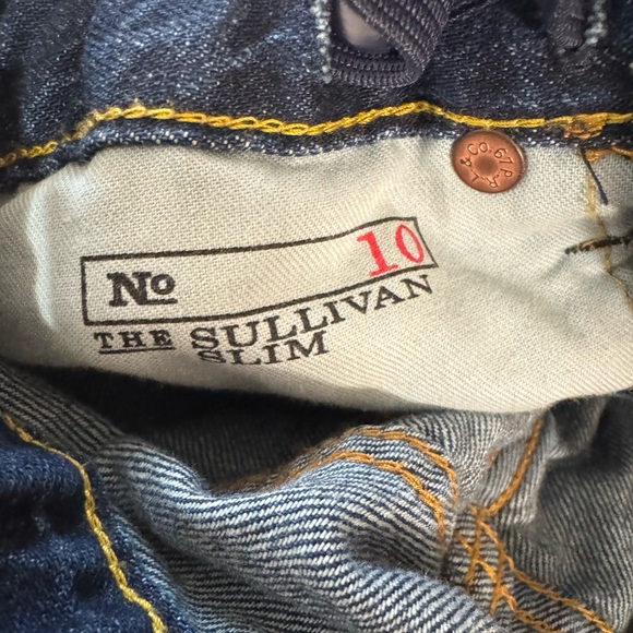 Polo Ralph‎ Lauren Boys Jeans Sullivan Boy’s Sz 10 Slim Denim Patchwork EUC - Picture 7 of 7